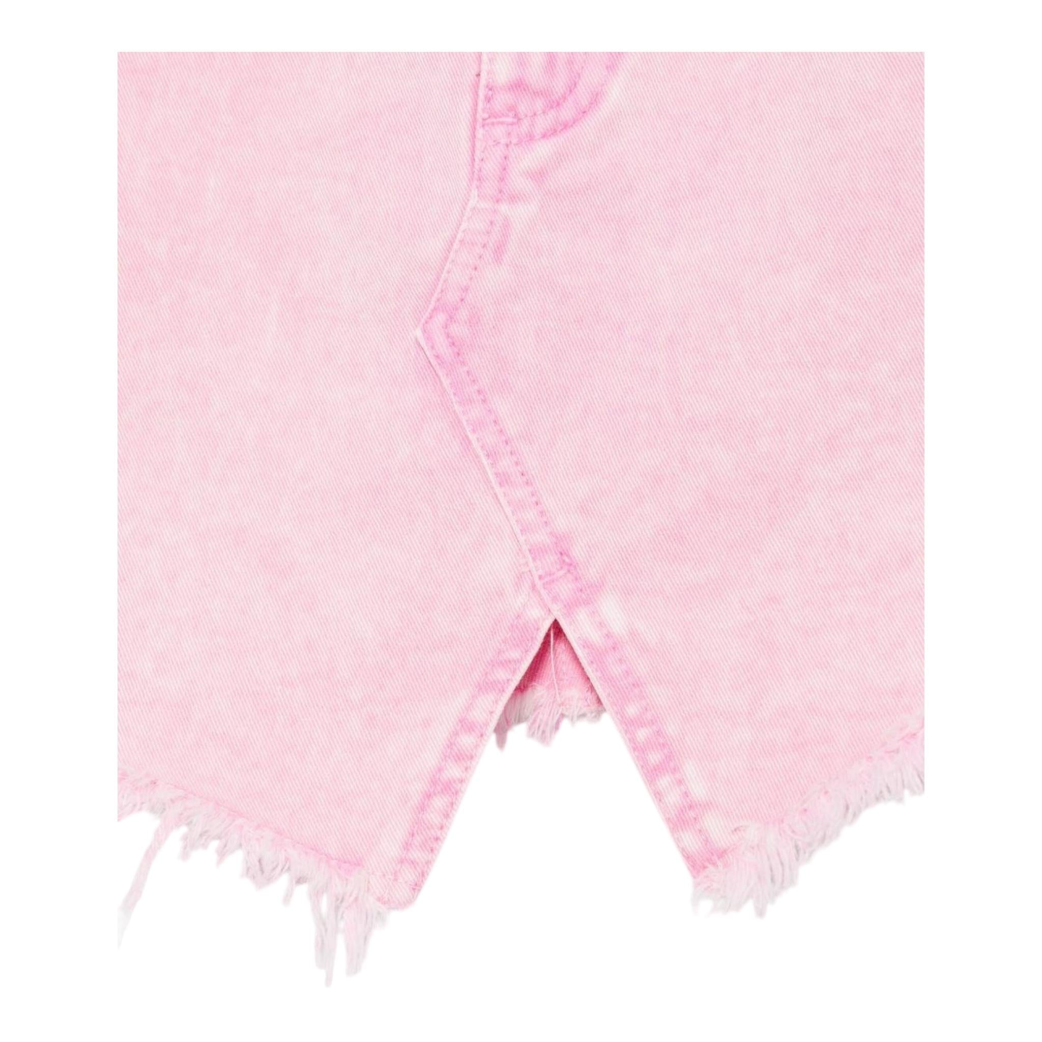 John Richmond Gonna In Denim Tinta Unita per Bambina RGP25161GO ROSA JOHN RICHMOND 