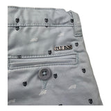 Guess Bermuda Tinta Unita con Girovita Regolabile per Bambino N5RD04WFPMA AZZURRO GUESS 
