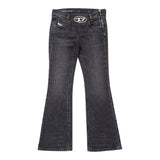 Diesel Jeans Tinta Unita Modello Zampa per Bambina J01723 NERO DIESEL 