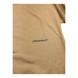 HINNOMINATE felpa chiusa girocollo tinta unita con logo Beige per Bambino 3631F0080 BEIGE HINNOMINATE 