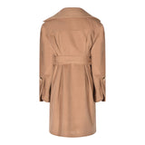 FUN & FUN cappotto tinta unita con cintura Cammello per Bambina FJCT00461 CAMMELLO FUN & FUN 