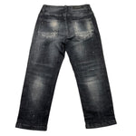 DO NOT CONFORM jeans tinta unita cn strappi Nero per Neonato CR04 NERO DO NOT CONFORM 
