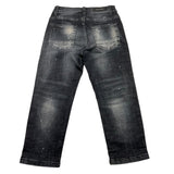 DO NOT CONFORM jeans tinta unita cn strappi Nero per Neonato CR04 NERO DO NOT CONFORM 