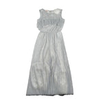 Please Tuta Intera tinta unita Giromanica Argento per Bambina TC06290G73X ARGENTO PLEASE 