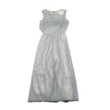 Please Tuta Intera tinta unita Giromanica Argento per Bambina TC06290G73X ARGENTO PLEASE 