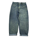 Gaelle Jeans tinta unita con Girovita Regolabile Blu per Bambina 2745PD00489 BLU GAELLE 