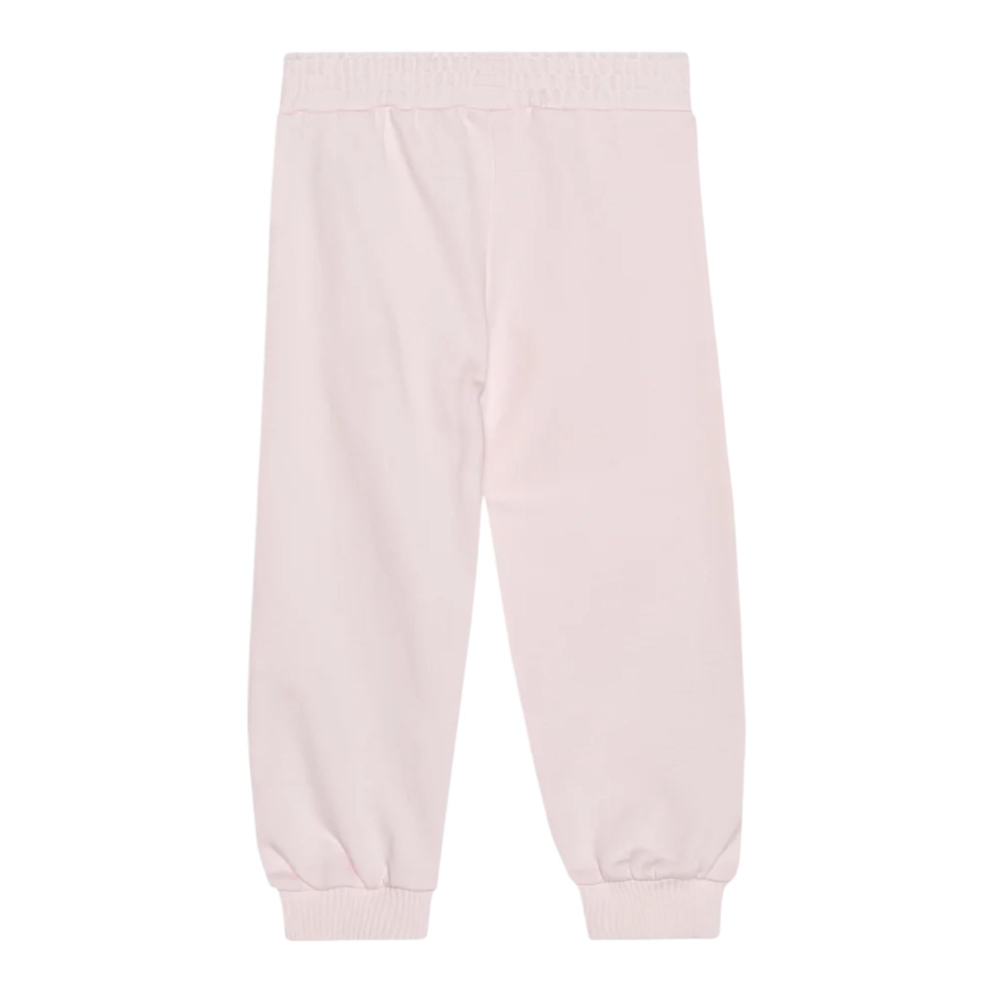 BillIEBLUSH pantalone tuta tinta unita con paillettes Rosa per Bambina U20441 ROSA BillIEBLUSH 