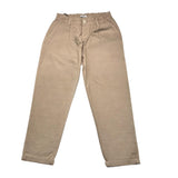 Over-D Einfarbige Hose mit elastischer Taille Beige für Jungen
