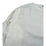 Il Gufo Camicia Manica Lunga Tinta Unita per Bambina P25CL253L6006 PANNA IL GUFO 