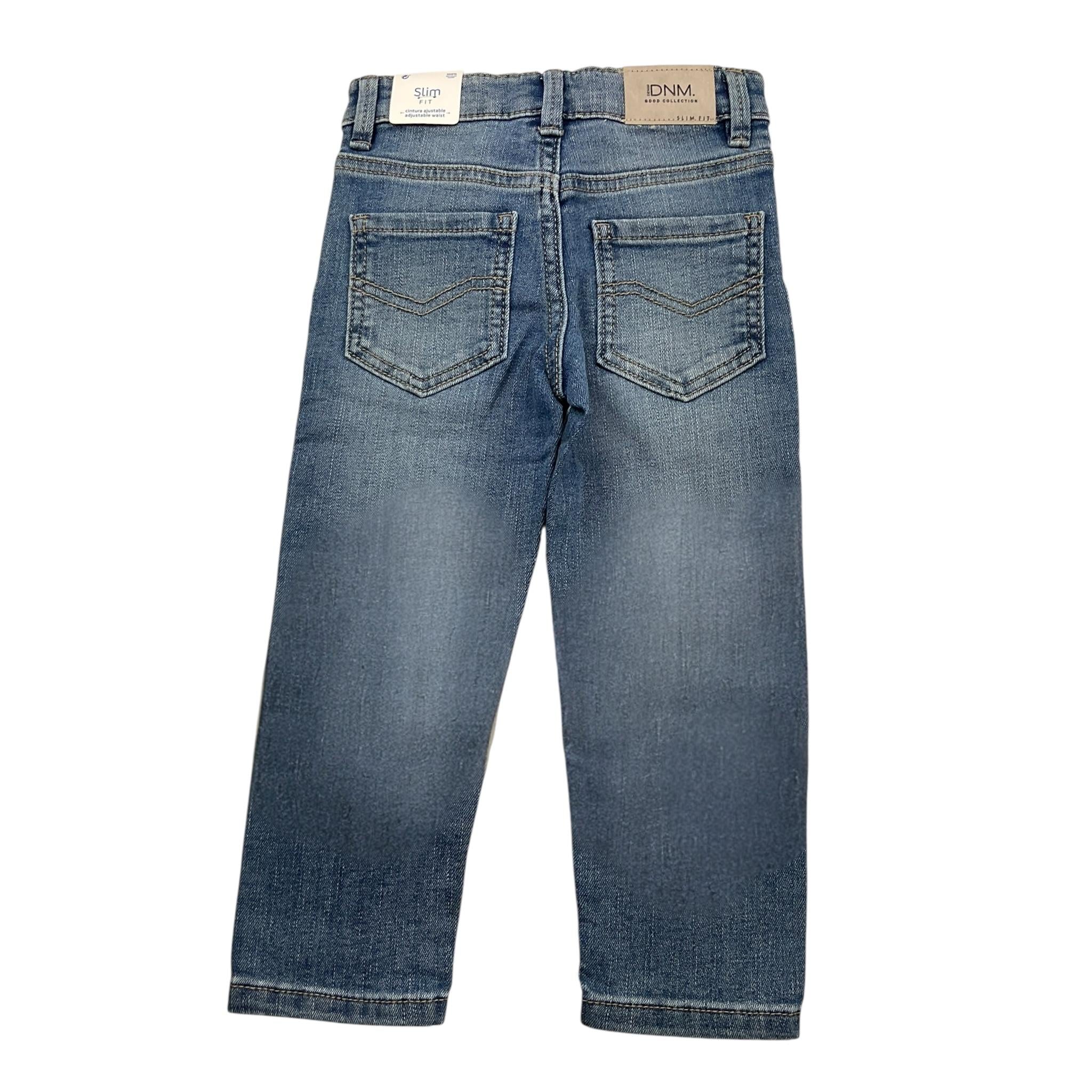 MAYORAL jeans tinta unita con girovita regolabile Blu per Neonato 504XN BLU MAYORAL 