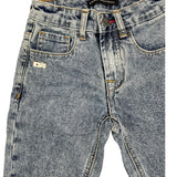 Daniele Alessandrini Jeans, einfarbig, mit hellblauer Farbverlaufswäsche für Jungen