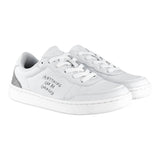 Acbc Sneakers Einfarbig mit Kontrastdrucken Weiß/Silber für Mädchen