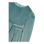 MAYORAL abito tinta unita in velluto Verde per Bambina 4915 VERDE MAYORAL 