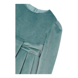 MAYORAL abito tinta unita in velluto Verde per Bambina 4915 VERDE MAYORAL 