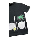 Diadora T-Shirt Girocollo Tinta Unita con Logo per Bambino S4DIBBTH085J NERO DIADORA 