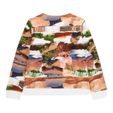 GUESS felpa chiusa girocollo tinta unita con stampe Bianco per Neonato N4YQ22KA6R33 BIANCO GUESS 