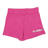 Guess Short In Tuta Tinta Unita con Logo per Neonata K5GD08KA6R4NX FUXIA GUESS 