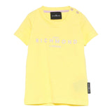 John Richmond T-Shirt Girocollo Tinta Unita con Stampa per Neonata RIP25002TSXXX GIALLO JOHN RICHMOND 