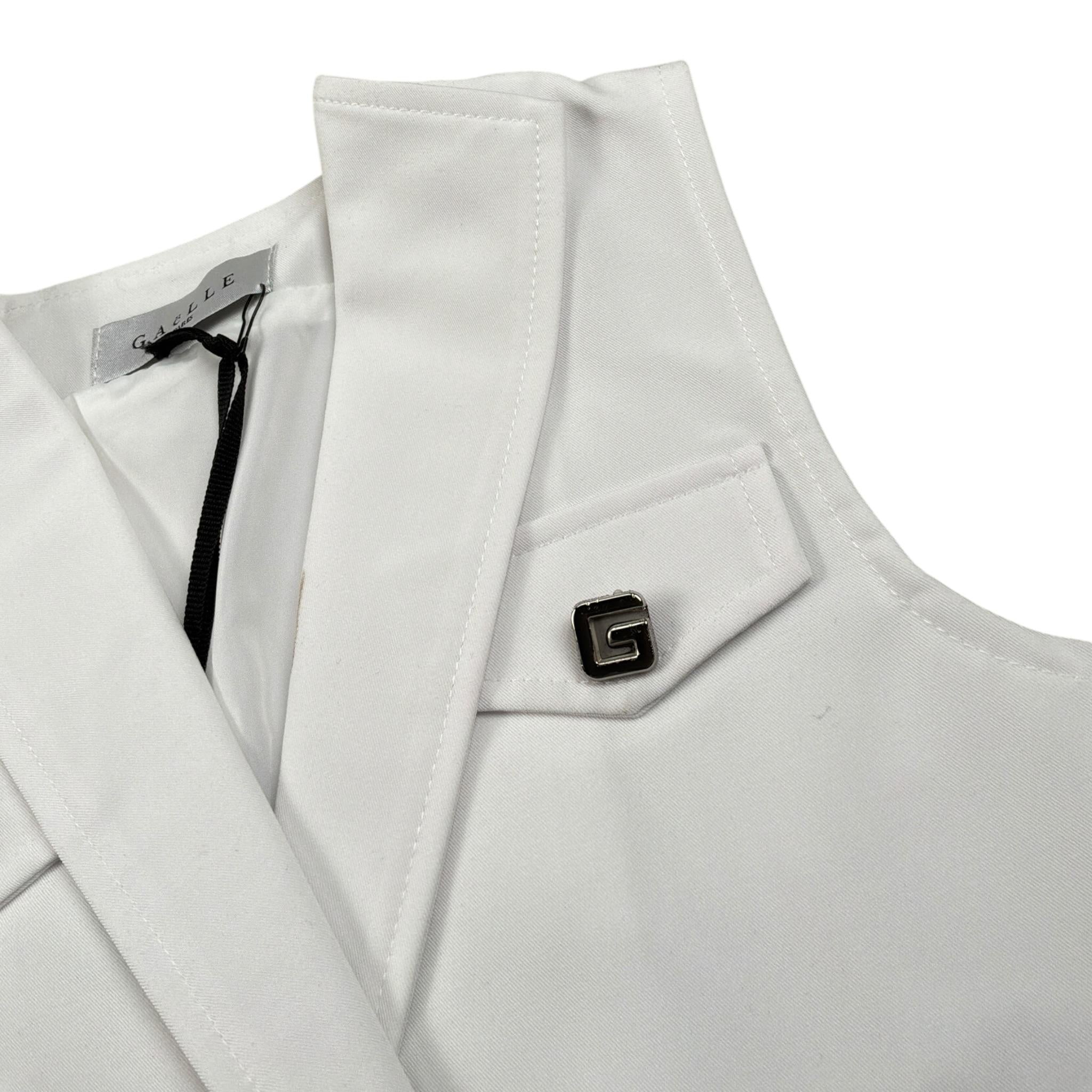 Gaelle Giacca Smanicata tinta unita Bianco per Bambina 2746JY00506 BIANCO GAELLE 