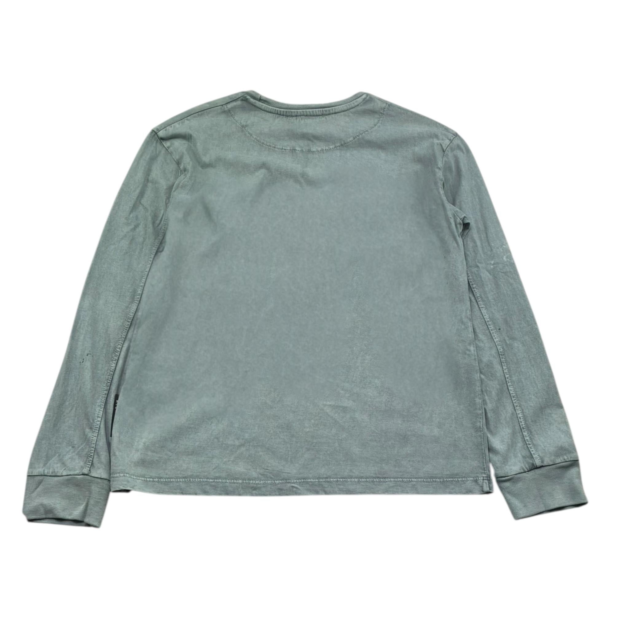 John Richmond Shirt Girocollo Tinta Unita con Stampa per Bambino RBP26156TS VERDE JOHN RICHMOND 