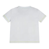 Guess T-Shirt Tinta Unita con Stampa per Neonato I3RI02K8HM0 BIANCO GUESS 
