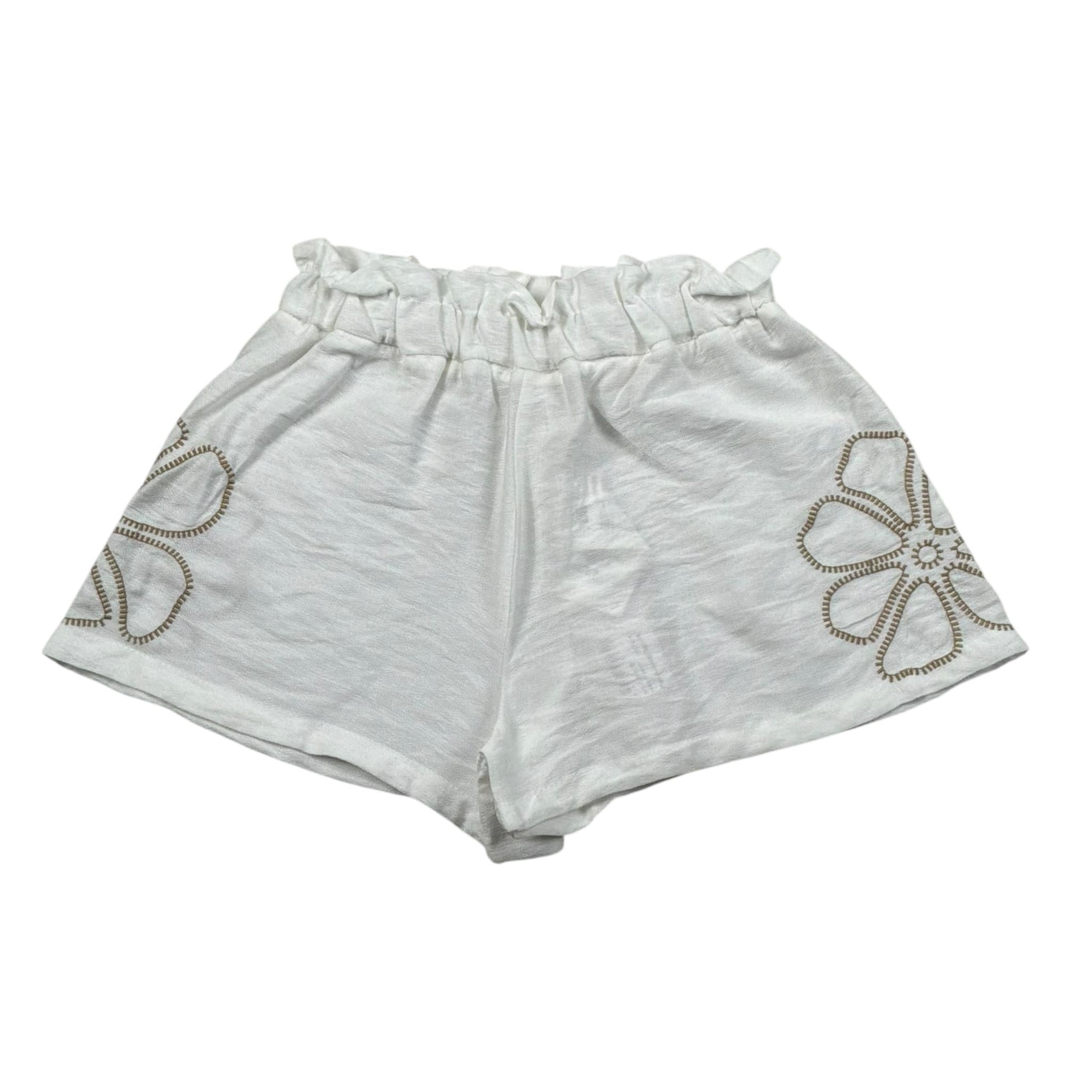 M+E' Short tinta unita Cn Elastic In Vita Bianco per Neonata UE1698N BIANCO M+E' 