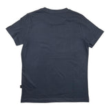 Dan John T-Shirt Rundhalsausschnitt Einfarbig mit Kontrastdrucken Blau Für Jungen