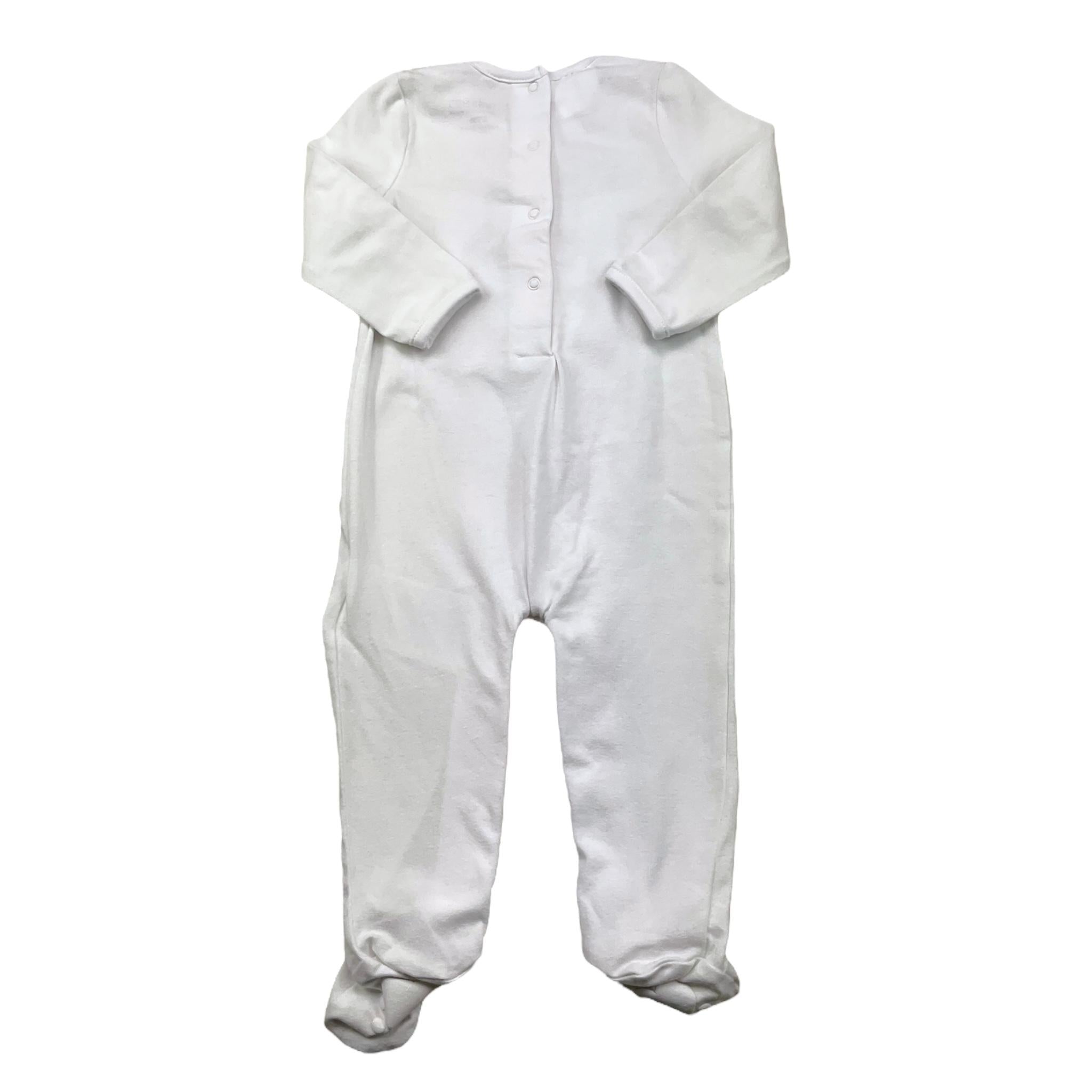 GUESS tutina tinta unita gircollo Bianco per Neonata H3YW02J1314 BIANCO GUESS 