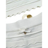 Elisabetta Franchi Completo 2 Pezzi Gonna Tinta Unita con Ricami-Top per Bambina EFCM015X BIANCO ELISABETTA FRANCHI 