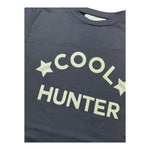 DOU DOU t-shirt girocollo tinta unita con stampa in contrasto Grigio per Bambino DV8P31 GRIGIO DOU DOU 