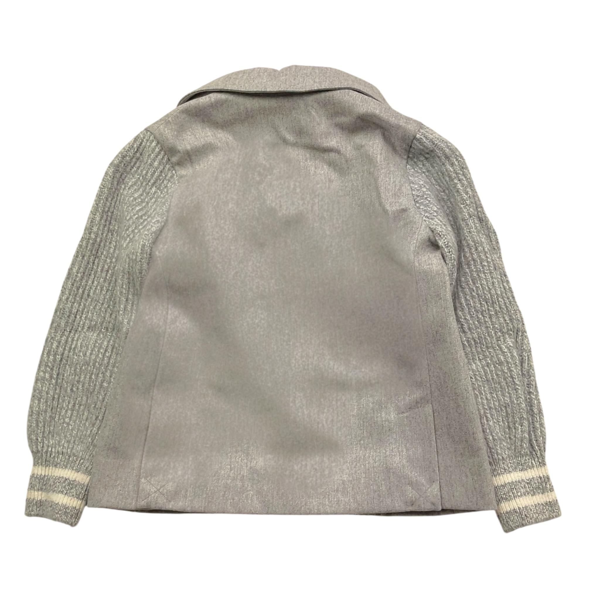 ELEVENTY giacca tinta unita con maniche in maglia Grigio per Bambino EV2Q34 GRIGIO ELEVENTY 