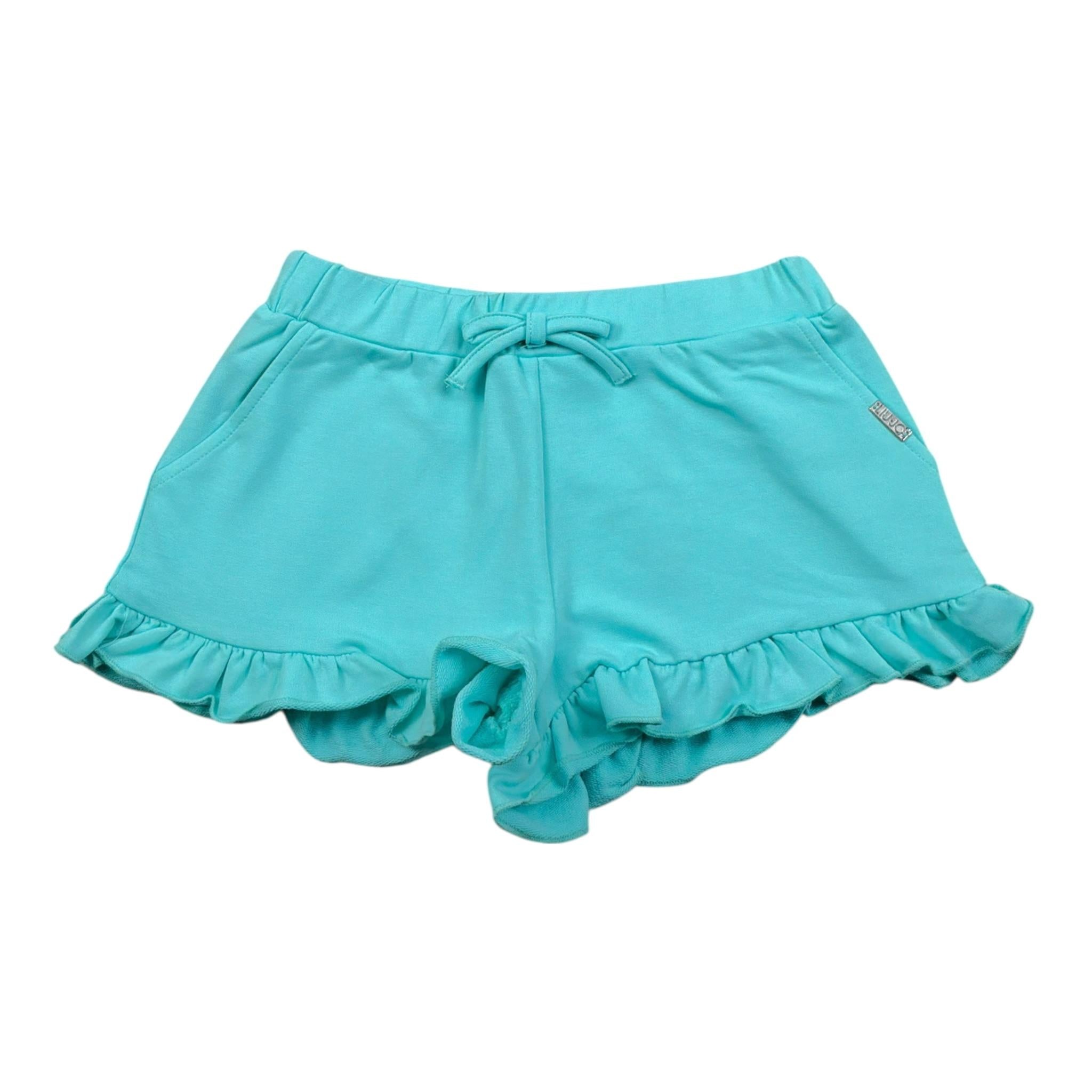 Liu Jo Short tinta unita con Elastico In Vita Verde Acqua per Bambina KA4111 VERDE ACQUA LIU JO 