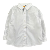 Never Too Camicia tinta unita Bianco per Bambino NT1241N BIANCO NEVER TOO 