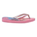 Havaianas Flip-Flops, einfarbig, mit rosa Prinzessinnen-Muster für Mädchen