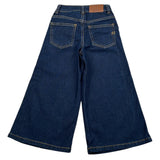 Vicolo Jeans Tinta Unita Modello Palazzo per Bambina 3141PDZ00117 BLU VICOLO 