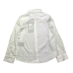 TRUSSARDI camicia tinta unita con stampa Bianco per Bambino TBA25080CA BIANCO TRUSSARDI 