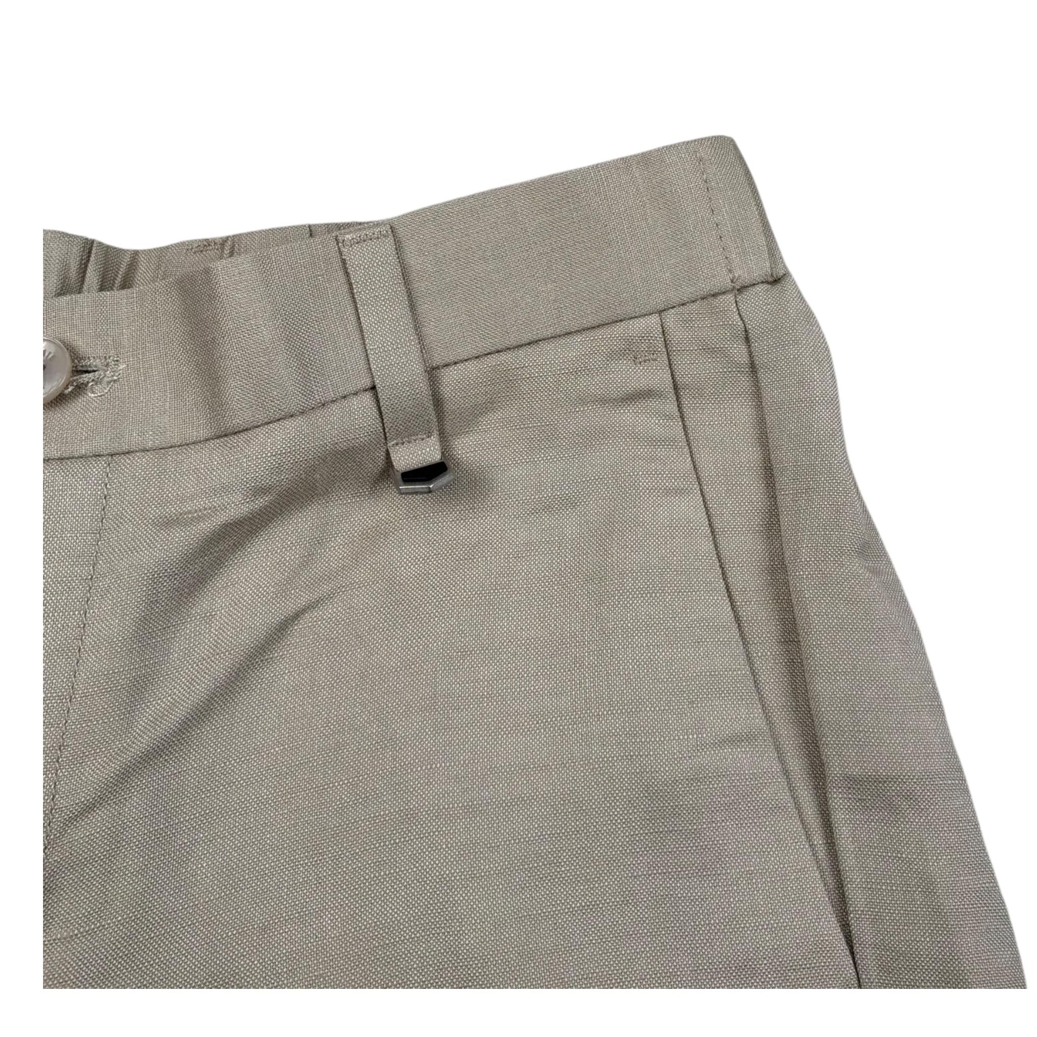 Antony Morato Bermuda Tinta Unita con Elastico In Vita per Bambino MKSH00088 BEIGE ANTONY MORATO 