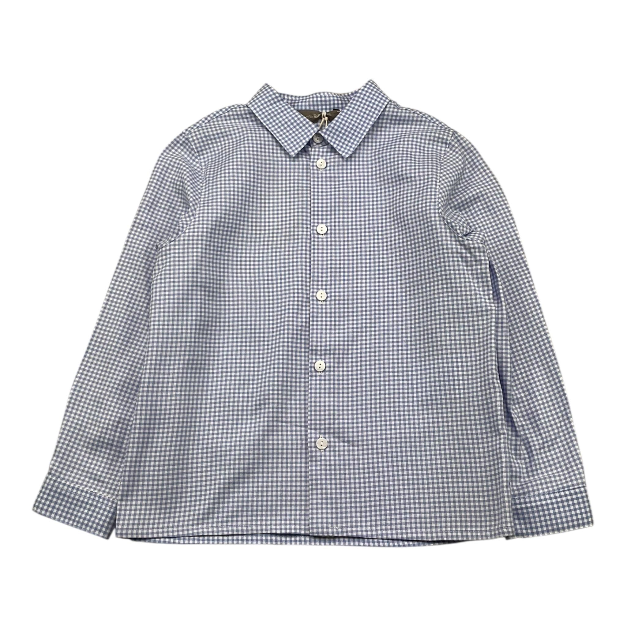 LITTLE BEAR camicia tinta unita con microfantasia Bianco per Neonato 5238 BIANCO LITTLE BEAR 