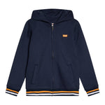 LEVI'S felpa con zip e cappuccio tinta unita con logo Blu per Bambino 8EL158 BLU LEVI'S 