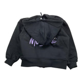 MOUSSE felpa tinta unita con zip e cappuccio Nero per Neonata HKFZ362BN NERO MOUSSE 