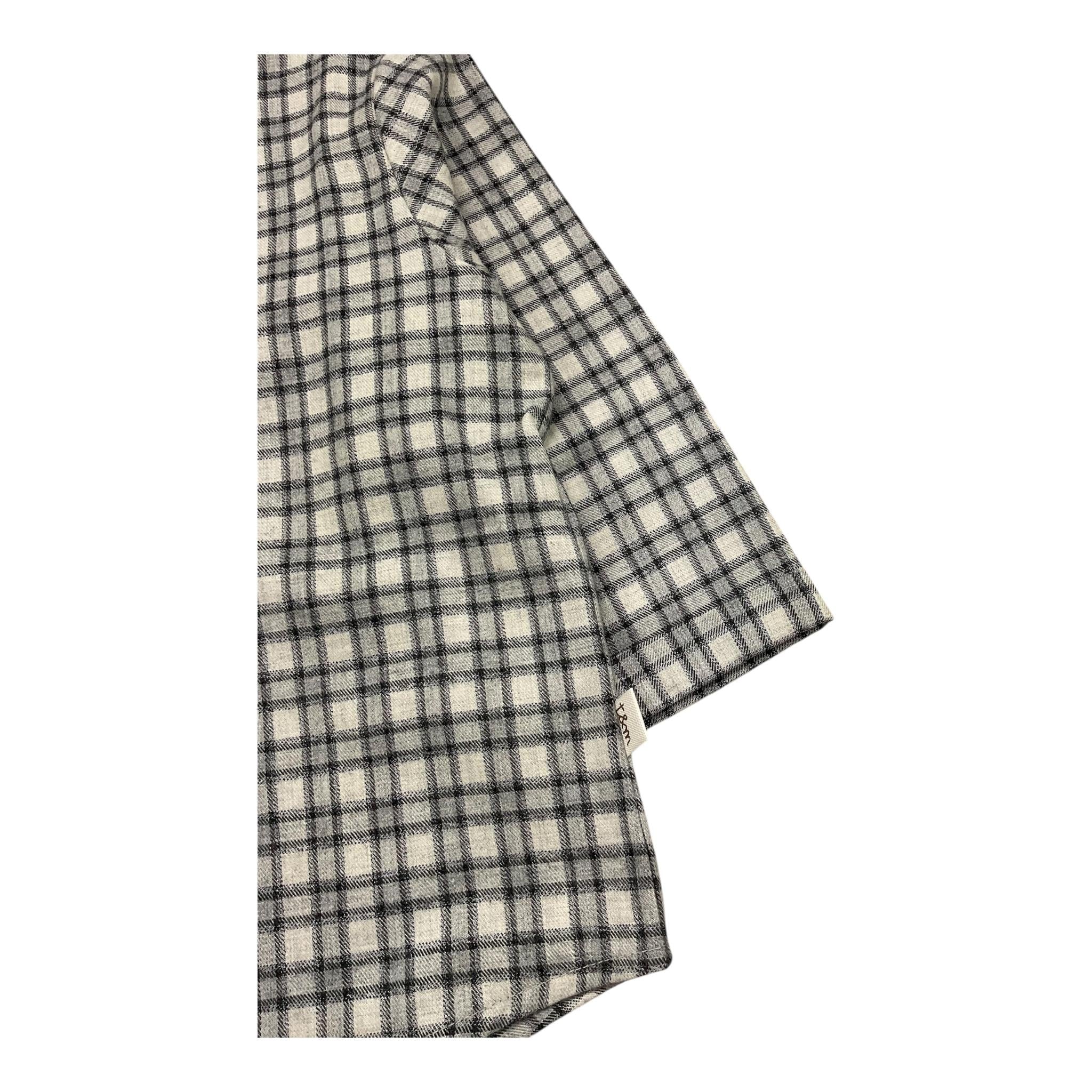 TEDDY E MINOU camicia manica lunga fantasia quadretti Grigio per Neonato I23CI001C3139 GRIGIO TEDDY E MINOU 