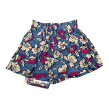 Liu Jo Kurze, einfarbige Shorts mit blauen Prints für Mädchen