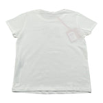 Liu Jo T-Shirt Girocollo tinta unita con Brillantini Bianco per Bambina GA5019XXX BIANCO LIU JO 