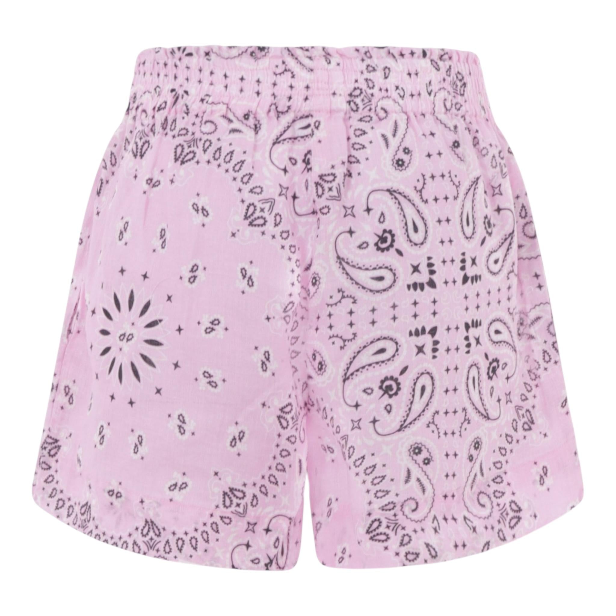 Saint Barth Short Tinta Unita Stampa Fantasia per Bambina MEA001049 ROSA SAINT BARTH 