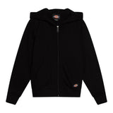 Dickies Felpa tinta unita con Zip E Cappuccio Nero per Bambino 520049815200100 NERO DICKIES 