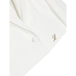 Miss Blumarine Giacca Tinta Unita per Bambina IA4019 PANNA MISS BLUMARINE 