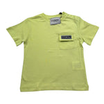 Iceberg T-Shirt Girocollo Tinta Unita con Stampa per Neonato TSICE5103B VERDE ICEBERG 