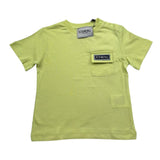 Iceberg T-Shirt Girocollo Tinta Unita con Stampa per Neonato TSICE5103B VERDE ICEBERG 