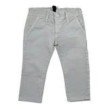 Never Too Pantalone tinta unita con Girovita Regolabile Grigio per Neonato NT1196N GRIGIO NEVER TOO 