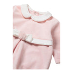 MAYORAL set tutina manica lunga tinta unita in ciniglia con cappello Rosa per Neonata 2782 ROSA MAYORAL 